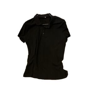 Target Black Polo Shirt Mens L